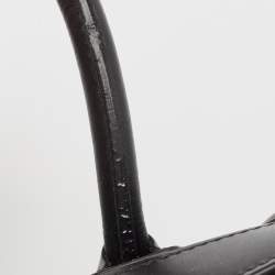 Pre Owned Celine Tri Color Leather Nano Luggage Tote