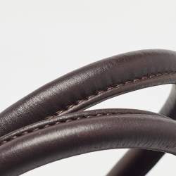 Pre Owned Celine Tri Color Leather Micro Luggage Tote