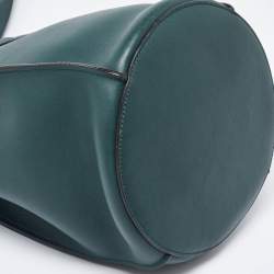Pre Owned Celine Green Leather Big Bag Bucket Bag