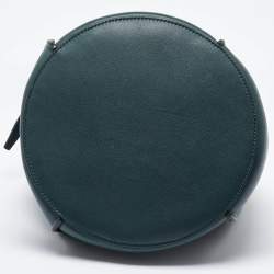 Pre Owned Celine Green Leather Big Bag Bucket Bag