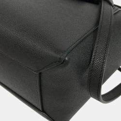 Celine Black Leather Micro Belt Bag