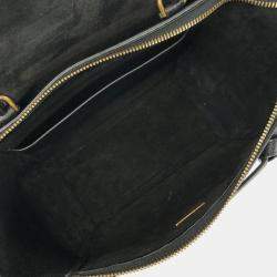 Celine Black Leather Micro Belt Bag