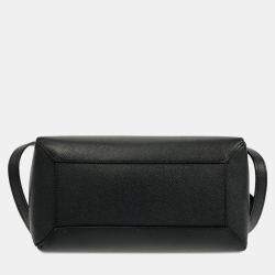 Celine Black Leather Micro Belt Bag