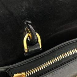 Celine Black Leather Micro Belt Bag