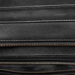 Pre Owned Celine Tricolor Canvas and Leather Mini Luggage Tote