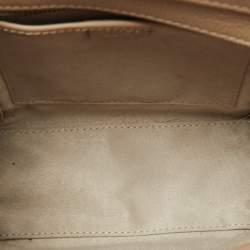 Celine Beige Leather Nano Luggage Tote