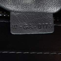 Pre Owned Celine Tricolor Calfhair and Leather Mini Luggage Tote