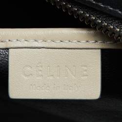 Pre Owned Céline Tri Color Leather Nano Luggage Tote