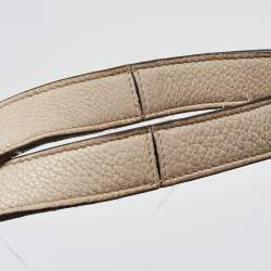 Pre Owned Celine Light Beige Leather Trifold Bag