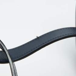 مملوكة مسبقًا حقيبة يد توتس سيلين نانو لاغيدج جلد وجلد ثعبان ثلاثي اللون 