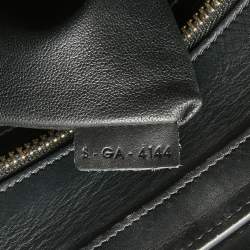 Pre Owned Celine Tricolor Leather Micro Luggage Tote