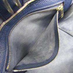 Celine Navy Blue Leather Small Big Bag Shoulder Bag