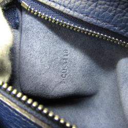 Celine Navy Blue Leather Small Big Bag Shoulder Bag