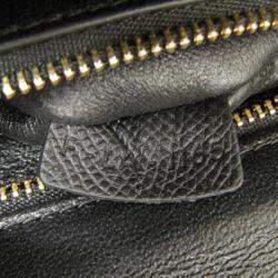 Pre Owned Celine Black Leather Symmetrical Shoulder Bag