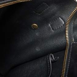Celine Tri Color Leather and Suede Micro Luggage Tote