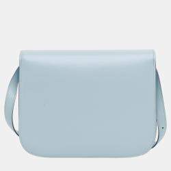 Celine Blue Tone Medium Classic Box Shoulder Bag