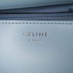 Celine Blue Tone Medium Classic Box Shoulder Bag