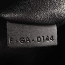 Pre Owned Celine Multicolor Leather and Felt Micro Luggage Tote
