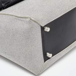 Pre Owned حقيبة سيلين ميني بيلت جلد أسود/ أخضر تفاحي بيد علوية