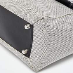 Pre Owned حقيبة سيلين ميني بيلت جلد أسود/ أخضر تفاحي بيد علوية