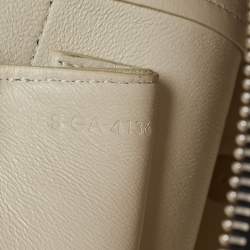 Pre Owned حقيبة سيلين ميني بيلت جلد أسود/ أخضر تفاحي بيد علوية