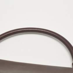 Pre Owned Celine Tricolor Leather and Suede Medium Trapeze Bag