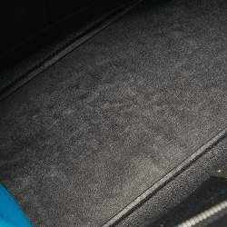 Pre Owned Celine Tricolor Leather and Suede Medium Trapeze Bag