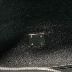 Pre Owned Celine Tricolor Leather and Suede Medium Trapeze Bag