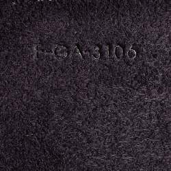 Pre Owned Celine Black Leather Medium Belt Top Handle Bag