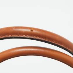 Pre Owned Celine Brown Leather Medium Luggage Phantom Tote