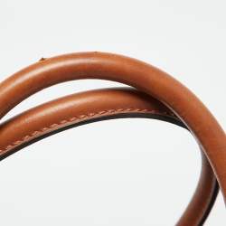 Pre Owned Celine Brown Leather Medium Luggage Phantom Tote