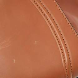 Pre Owned Celine Brown Leather Medium Luggage Phantom Tote