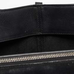 Pre Owned Celine Black Leather Trifold Bag