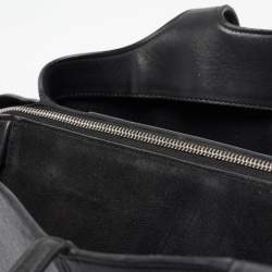 Pre Owned Celine Black Leather Trifold Bag