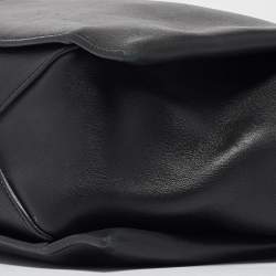 Pre Owned Celine Black Leather Trifold Bag