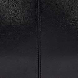 Pre Owned Celine Black Leather Trifold Bag