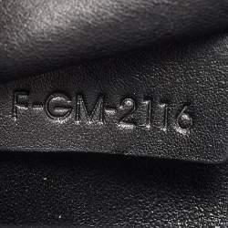 Pre Owned Celine Black Leather Trifold Bag