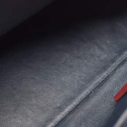 Pre Owned Celine Red Leather Medium Edge Top Handle Bag