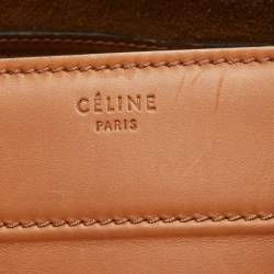 Pre Owned Celine Brown Leather Medium Phantom Luggage Tote