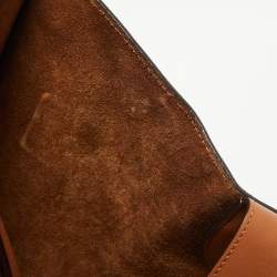 Pre Owned Celine Brown Leather Medium Phantom Luggage Tote