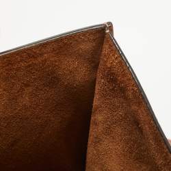 Pre Owned Celine Brown Leather Medium Phantom Luggage Tote