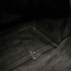 Pre Owned Celine Black Leather Sangle Bucket Bag