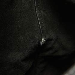 Pre Owned Celine Black Leather Sangle Bucket Bag