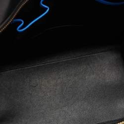 Pre Owned Celine Multicolor Leather Mini Luggage Tote