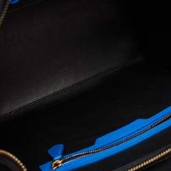 Pre Owned Celine Multicolor Leather Mini Luggage Tote