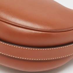 Celine Brown Leather Ava Hobo
