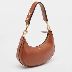 Celine Brown Leather Ava Hobo