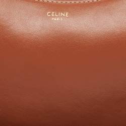 Celine Brown Leather Ava Hobo
