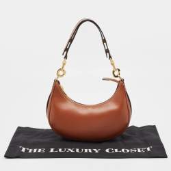 Celine Brown Leather Ava Hobo