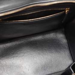 Celine Black Leather Mini Luggage Tote